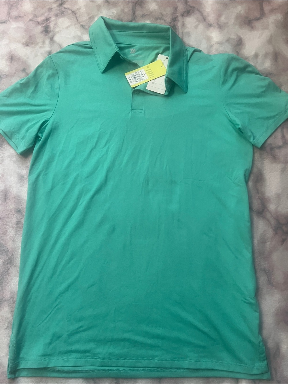 All in Motion Green Short-Sleeve Polo Shirt